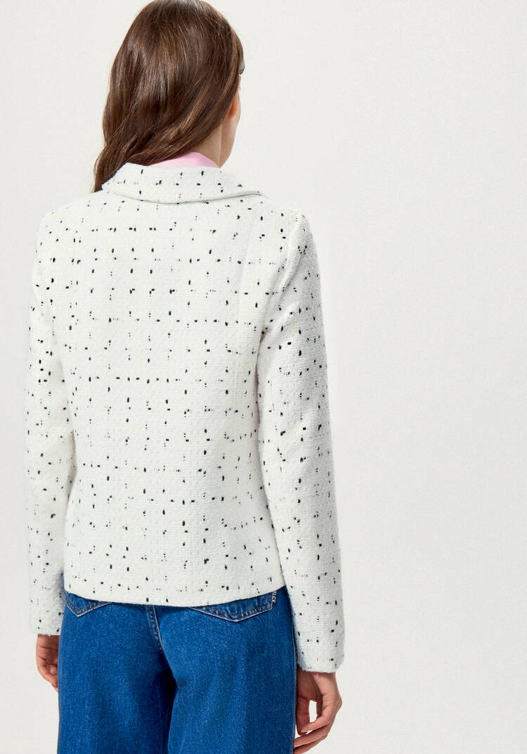 Пиджак с отложным воротником на подкладке шир.  750, рис. 4