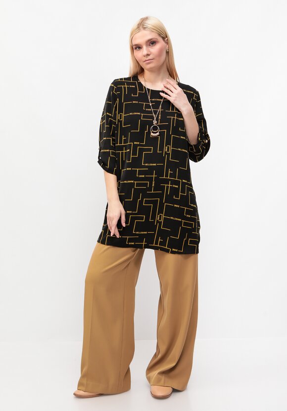 Туника с геометрическим дизайном Марта шир.  580, рис. 8