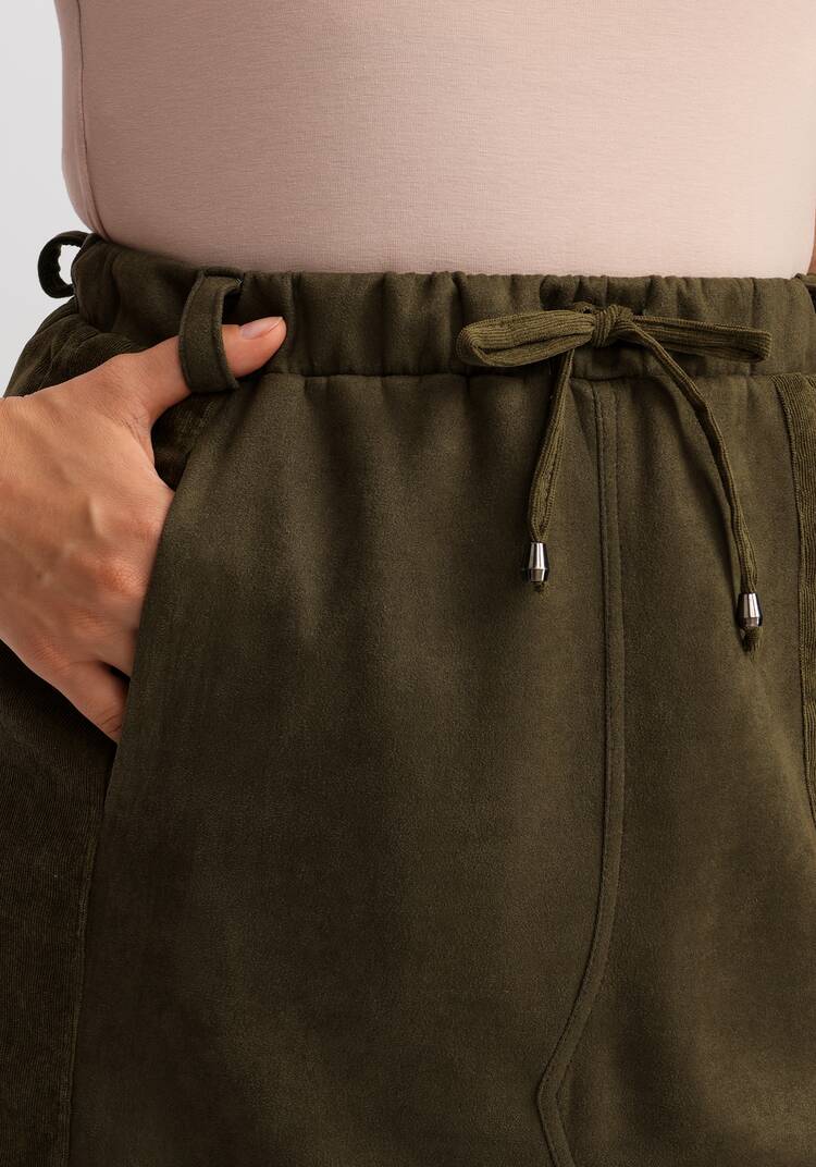 Юбка комбинированная на эластичной ленте шир.  750, рис. 15