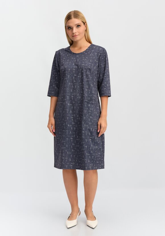 Платье под джинсу Агата шир.  580, рис. 10