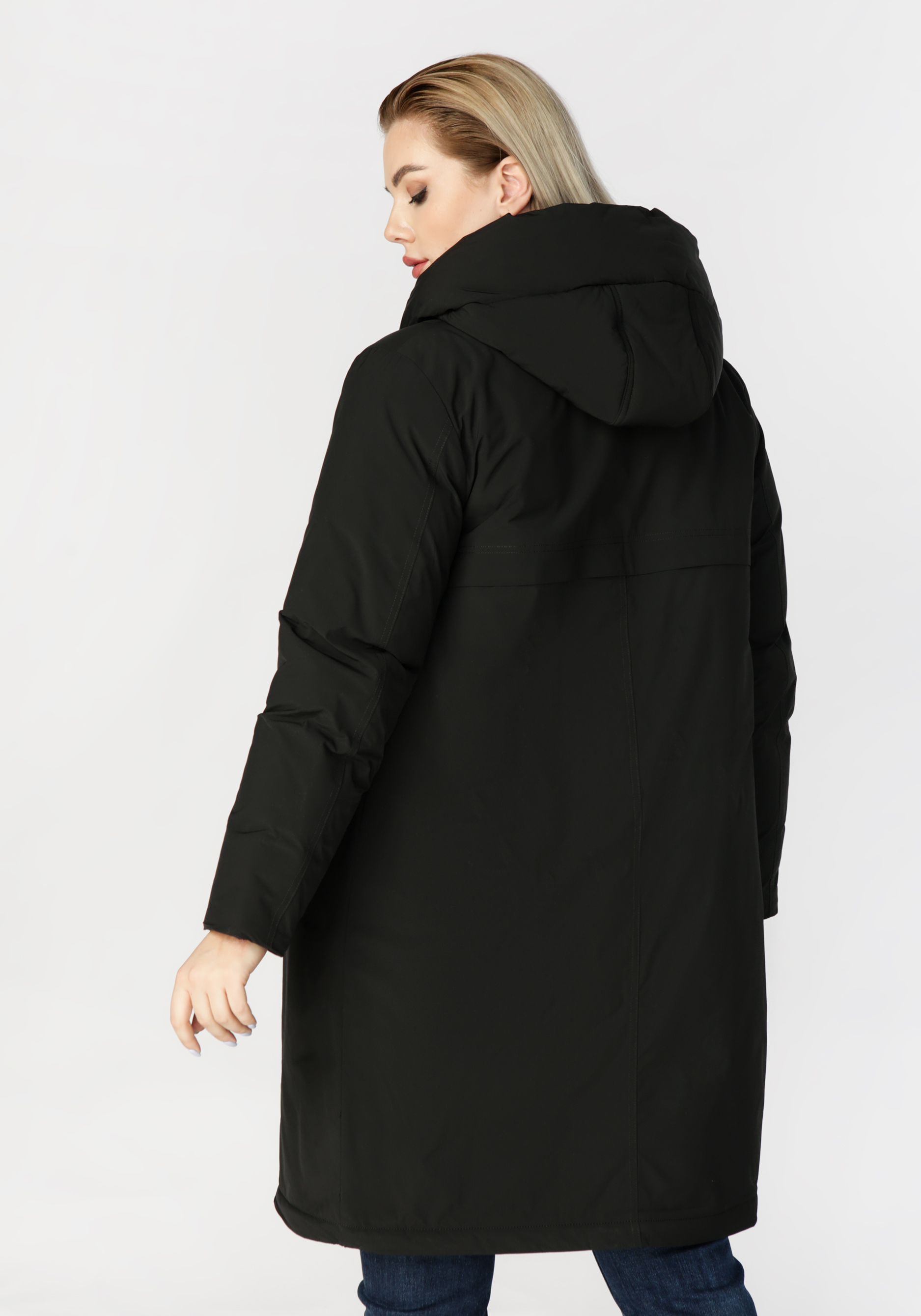 Куртка женская «Дилара», цвет черный, размер 48 - фото 5