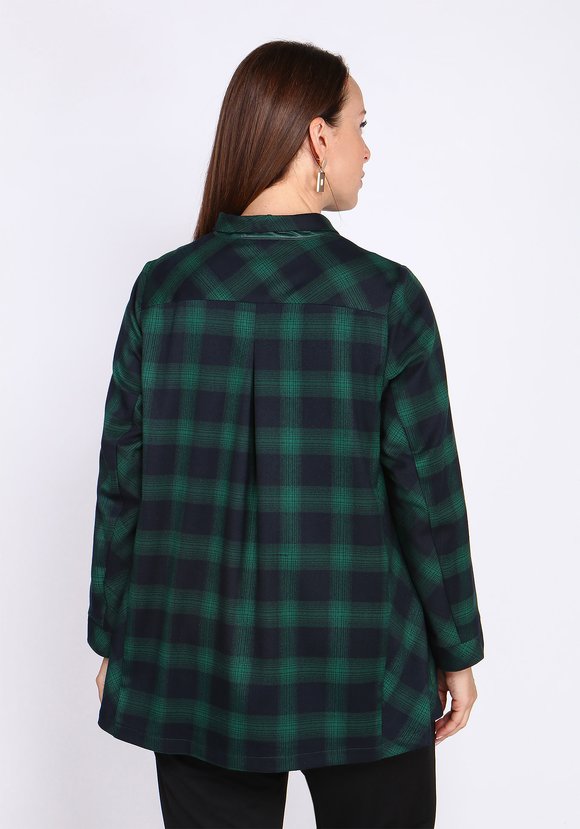 Рубашка прямого силуэта шир.  580, рис. 7