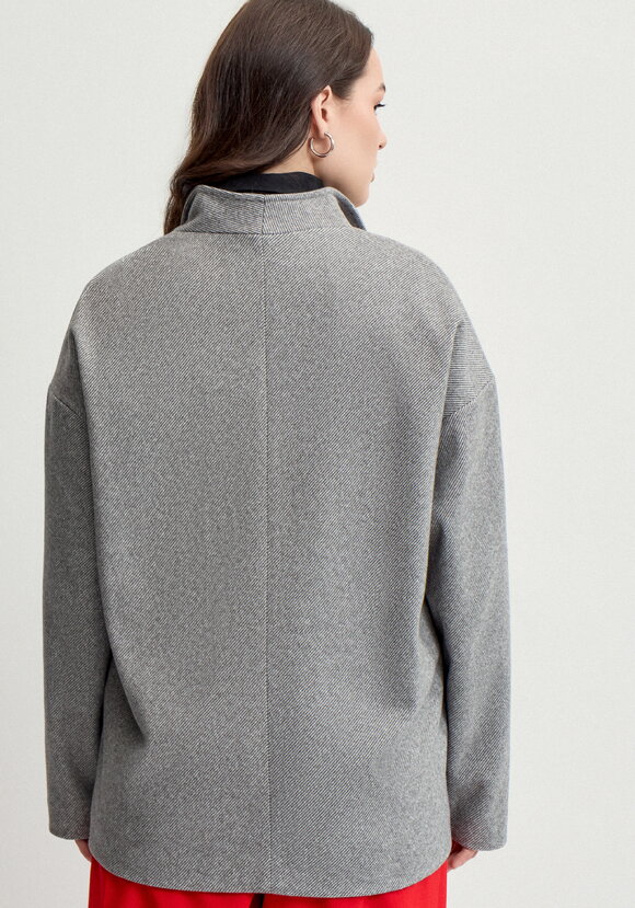 Пиджак с асимметричной застёжкой шир.  580, рис. 19