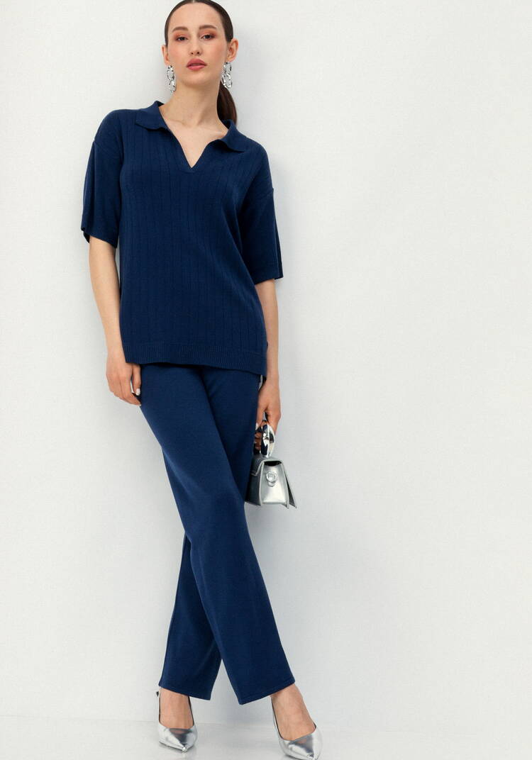 Костюм поло и брюки прямого кроя шир.  750, рис. 19