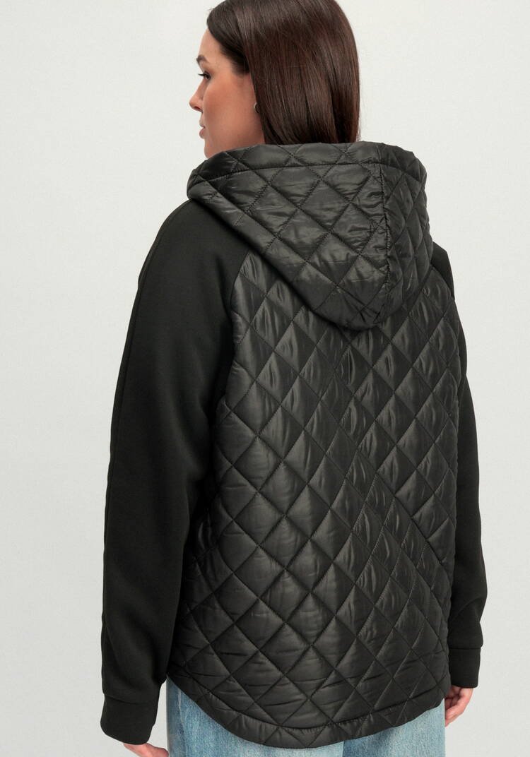 Толстовка с капюшоном и стежкой шир.  750, рис. 10