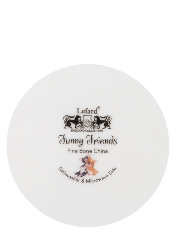 Набор из 2 закусочных тарелок Лучшие друзья шир.  580, рис. 3