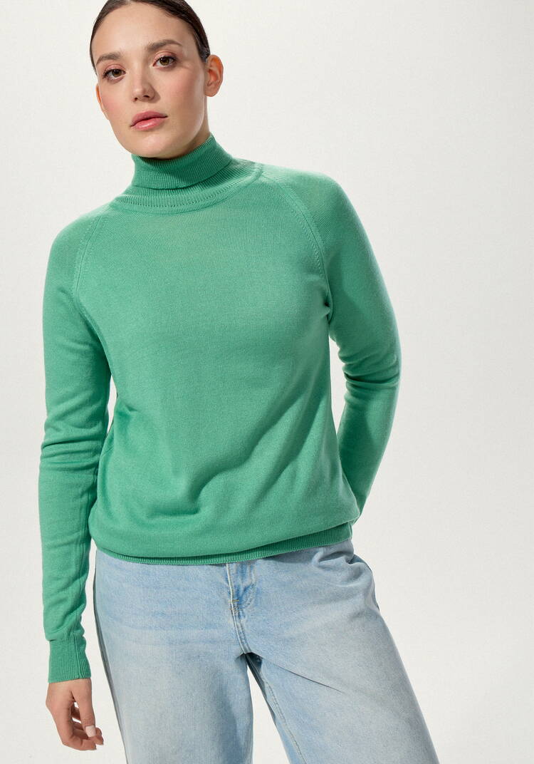 Джемпер с высоким воротником шир.  750, рис. 27