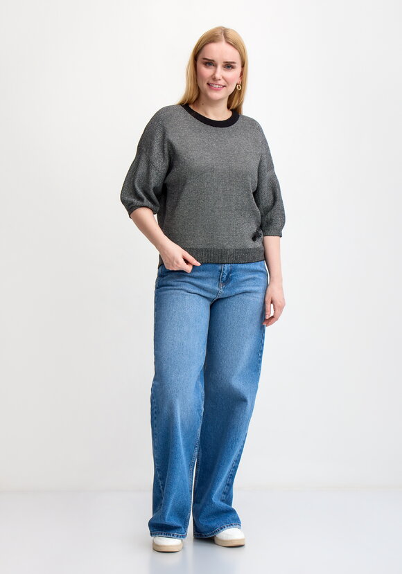 Джемпер с декором и рукавом 3/4 шир.  580, рис. 14