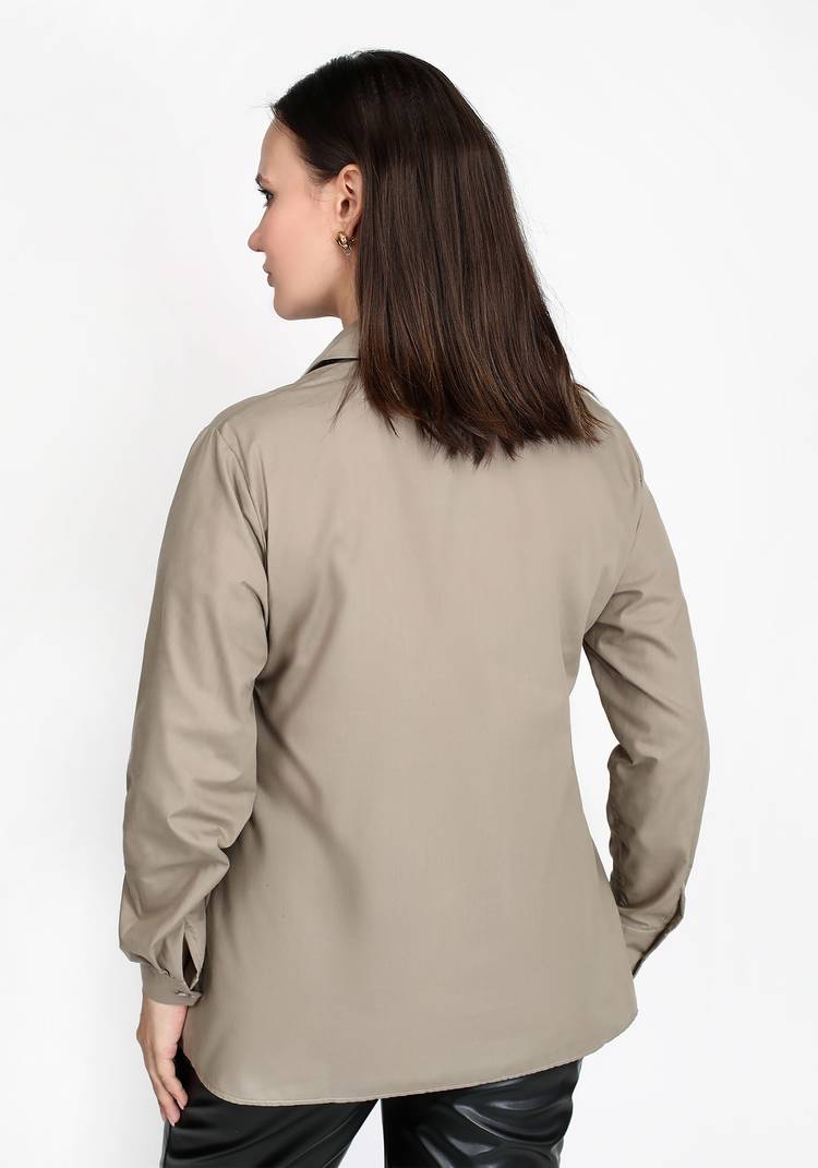 Рубашка Цветочный элемент шир.  750, рис. 13