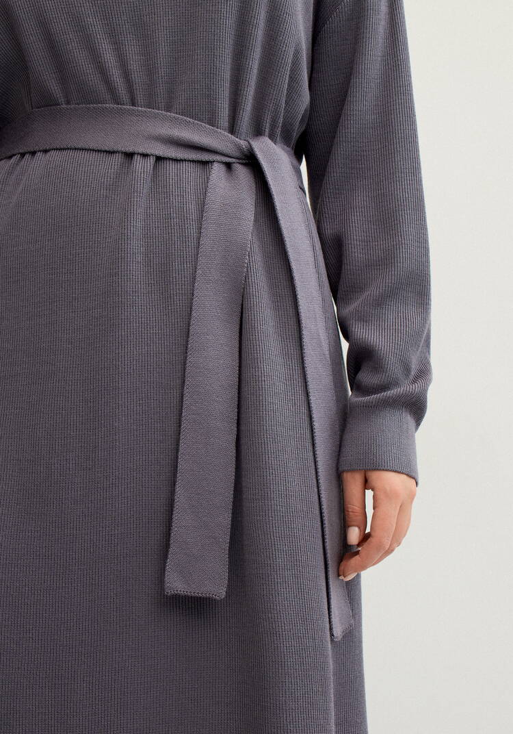 Платье поло с поясом шир.  750, рис. 12