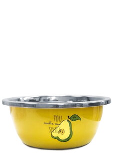 Миска стальная с эмалью