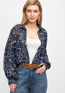 Рубашка из шифона Иветта