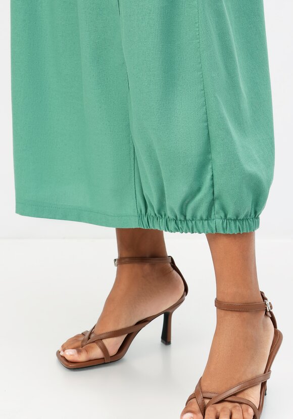 Юбка с эластичной лентой на талии и по низу шир.  580, рис. 6