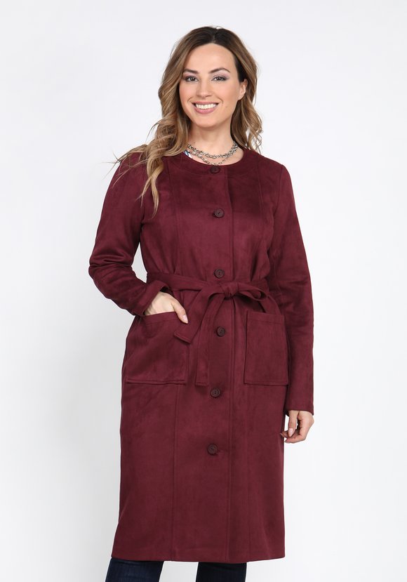 Кардиган из ткани под замшу Элла шир.  580, рис. 2