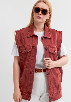 Джинсовый жилет Невада