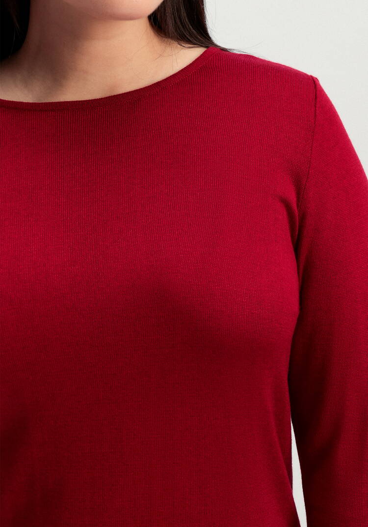 Джемпер базовый удлиненный шир.  750, рис. 28