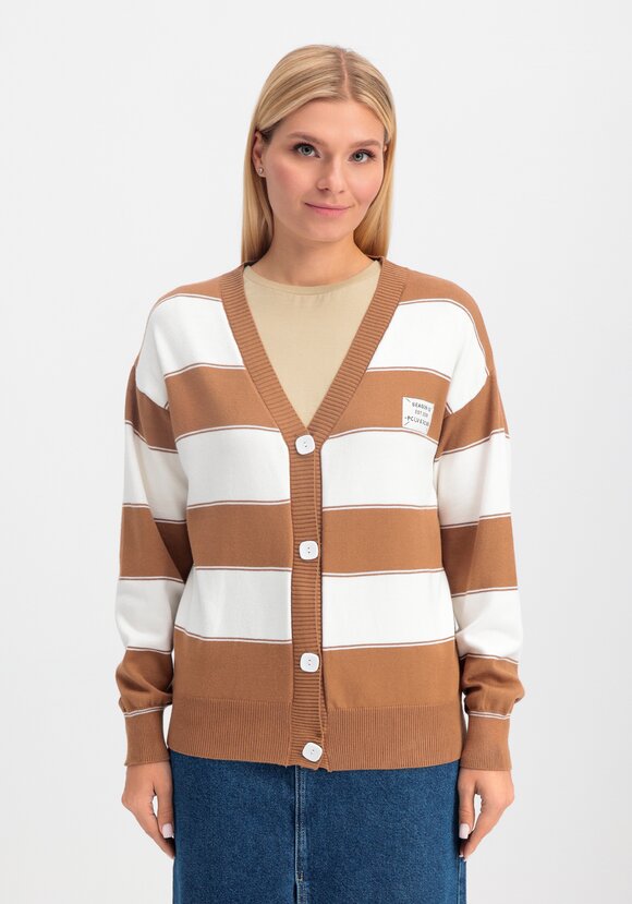 Кардиган в полоску Татьяна шир.  580, рис. 10