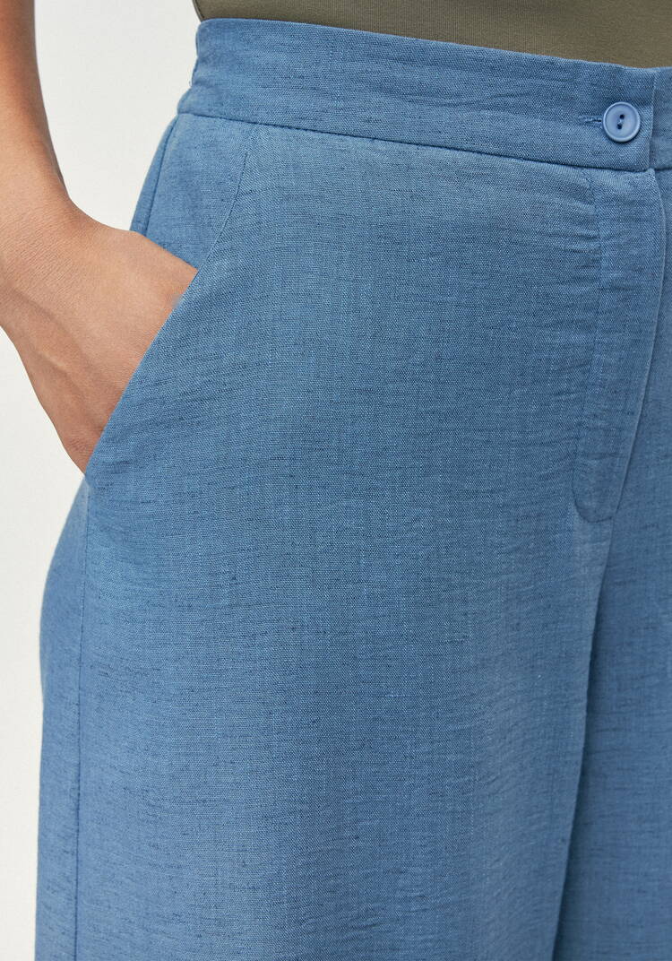 Брюки с вставками кружева Светлана шир.  750, рис. 6