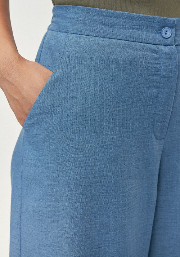 Брюки с вставками кружева Светлана шир.  580, рис. 6