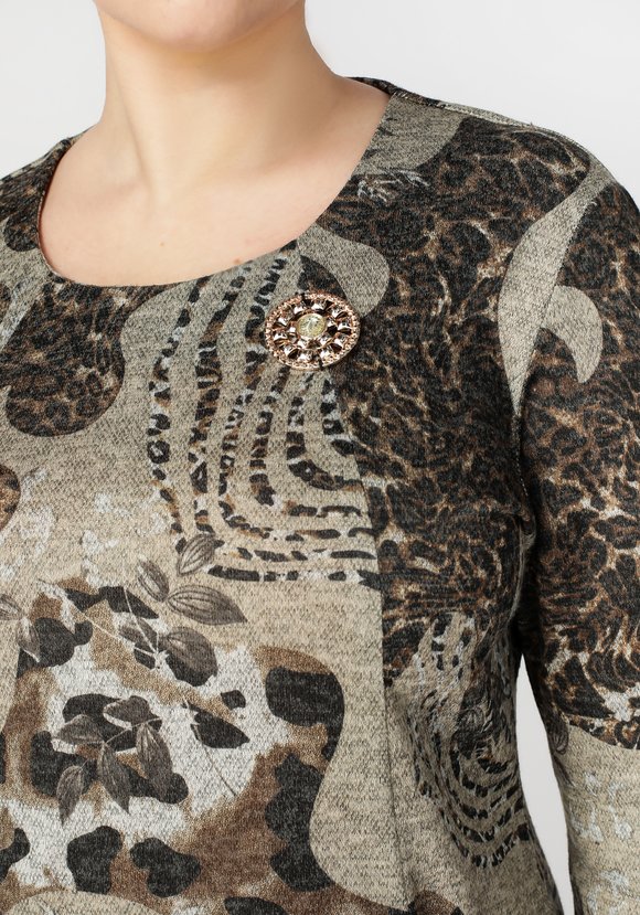 Платье Чарующая улыбка шир.  580, рис. 8