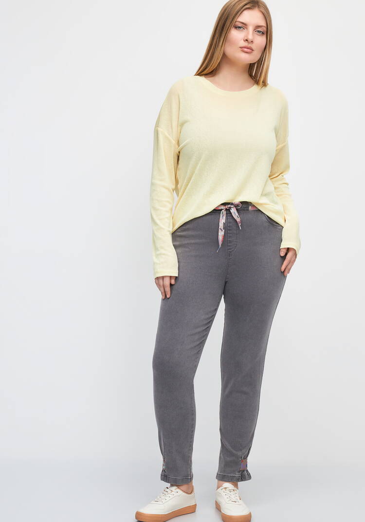 Джинсы  Мишель шир.  750, рис. 8