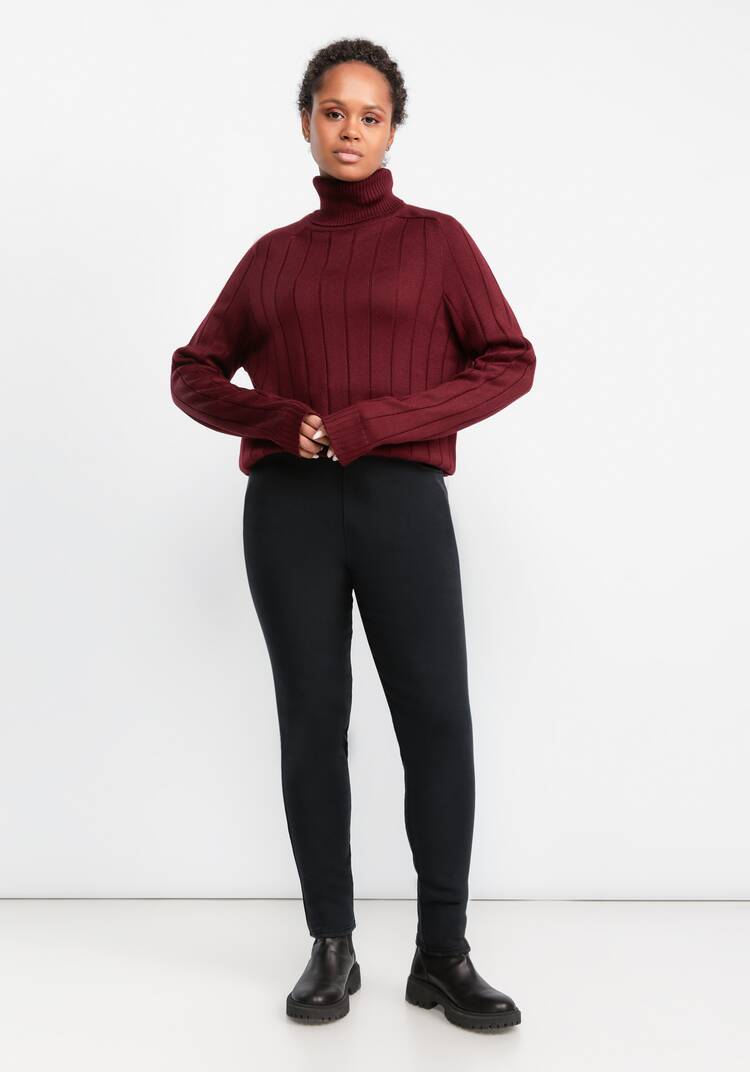 Джеггинсы утепленные Берта шир.  750, рис. 11