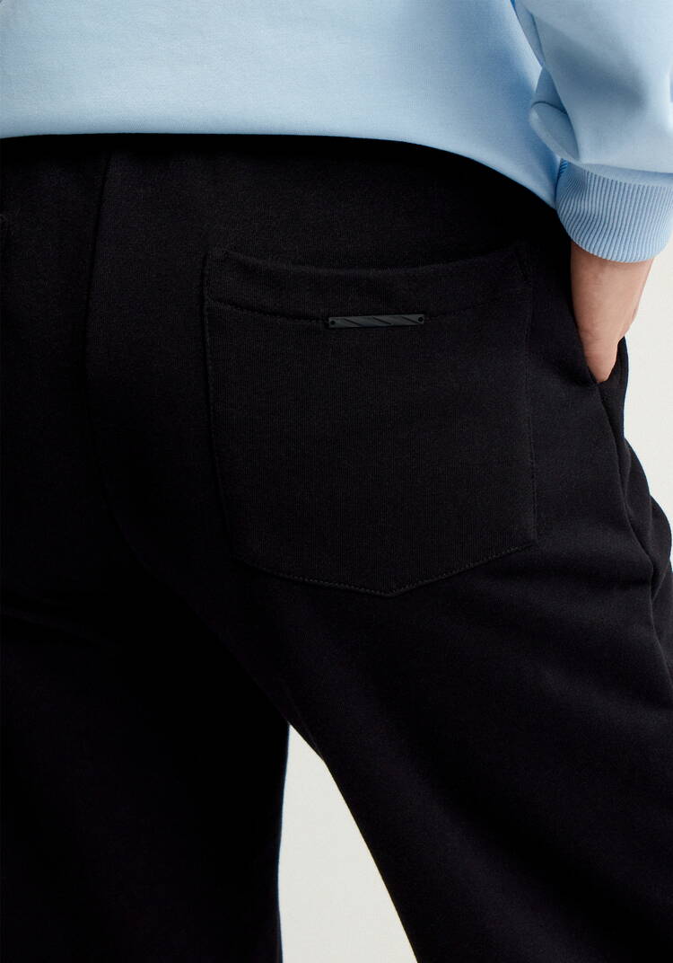 Джоггеры из футера с эластичным поясом шир.  750, рис. 13