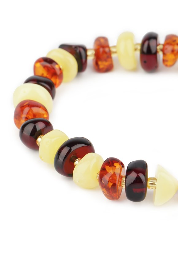 Браслет Янтарный закат шир.  580, рис. 8
