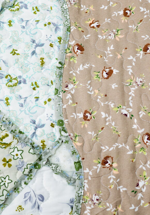 Покрывало с наволочками Печворк шир.  580, рис. 9