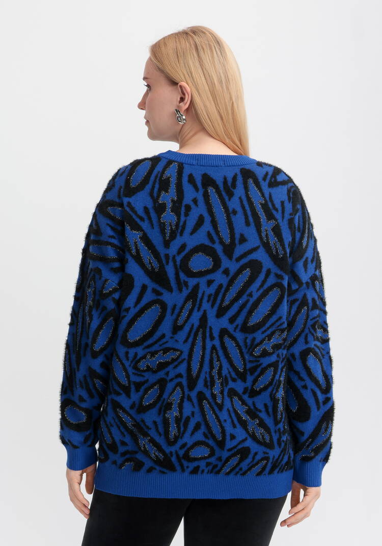 Свитер Теплый вечер шир.  750, рис. 9