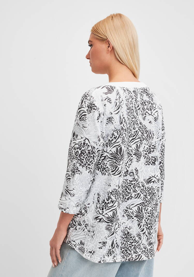 Блуза Хорошее настроение шир.  750, рис. 3