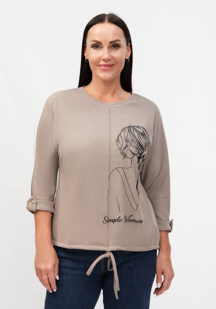 Блуза Марфа шир.  750, рис. 26