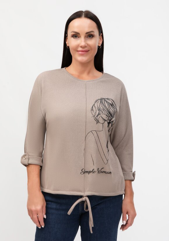 Блуза Марфа шир.  580, рис. 26