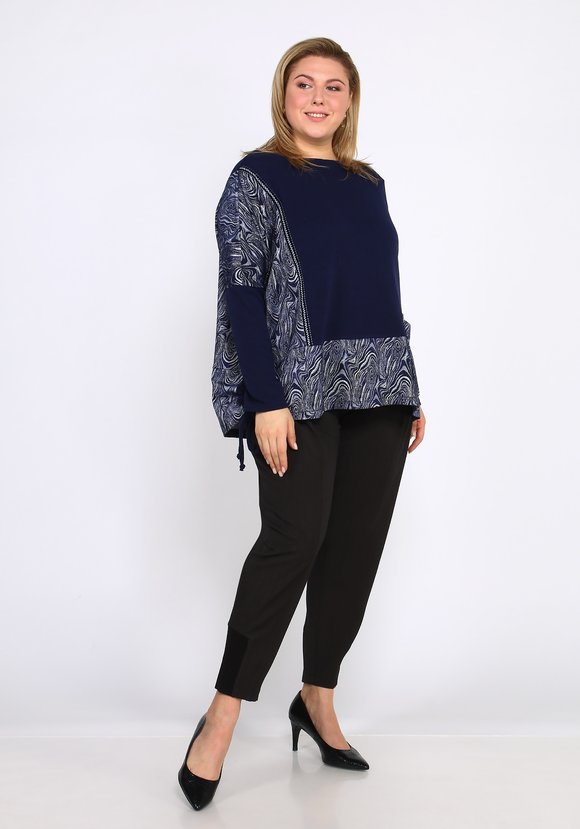 Джемпер в стиле Бохо шир.  580, рис. 1