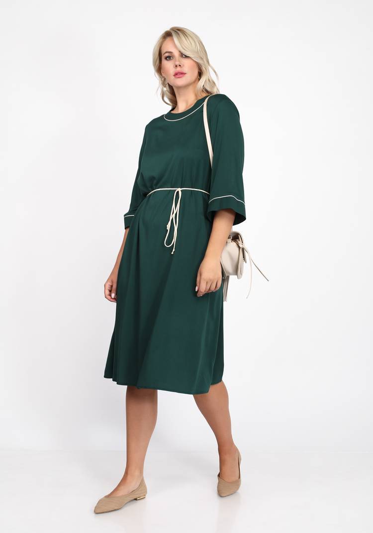 Платье миди с кантом шир.  750, рис. 20