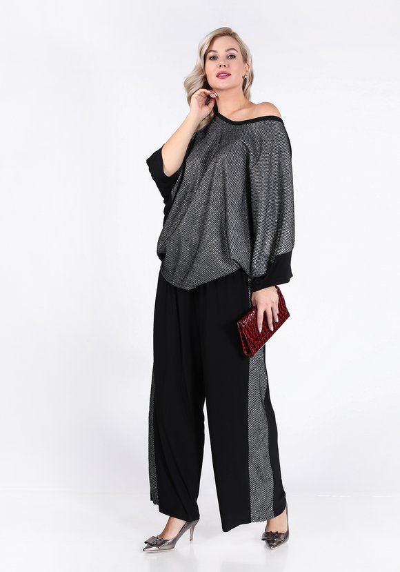 Блуза Блестящая улыбка шир.  580, рис. 1