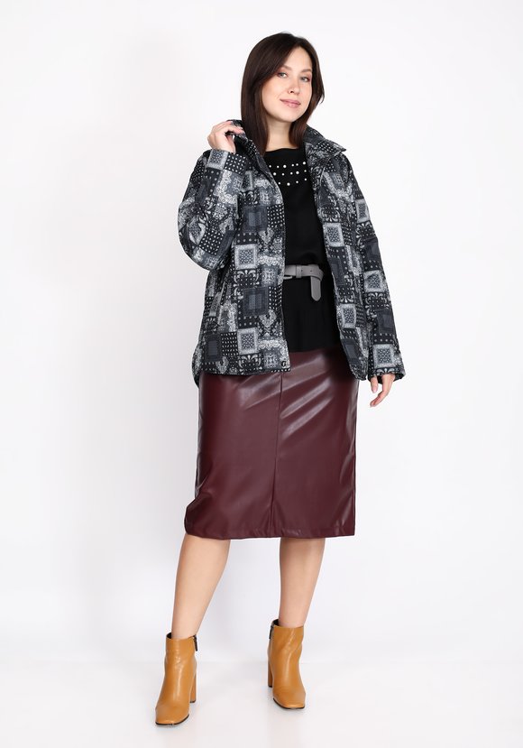 Куртка Оригинальный принт шир.  580, рис. 8