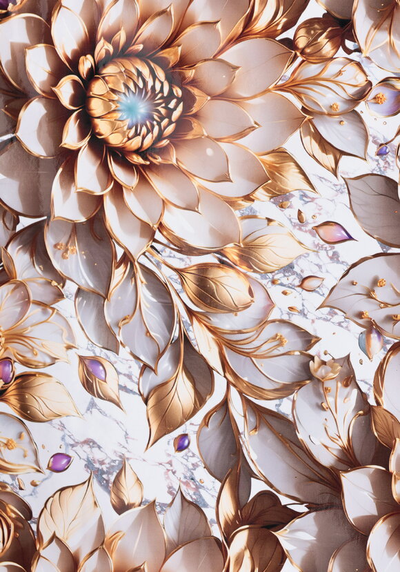 Скатерть с эффектoм 3D шир.  580, рис. 3