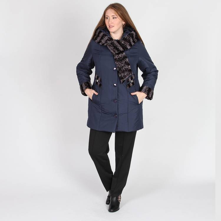 Куртка с декоративными вставками шир.  750, рис. 10