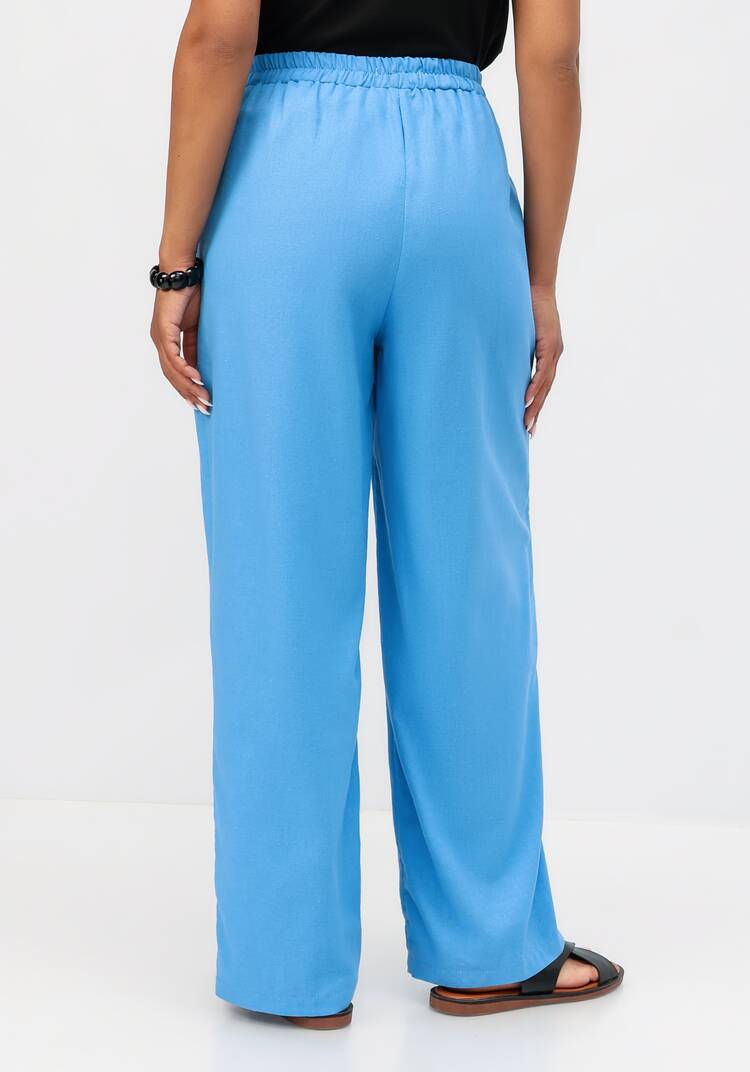 Брюки с декоративной планкой шир.  750, рис. 3