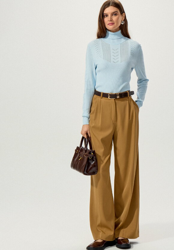 Водолазка из вискозы с узором шир.  580, рис. 23