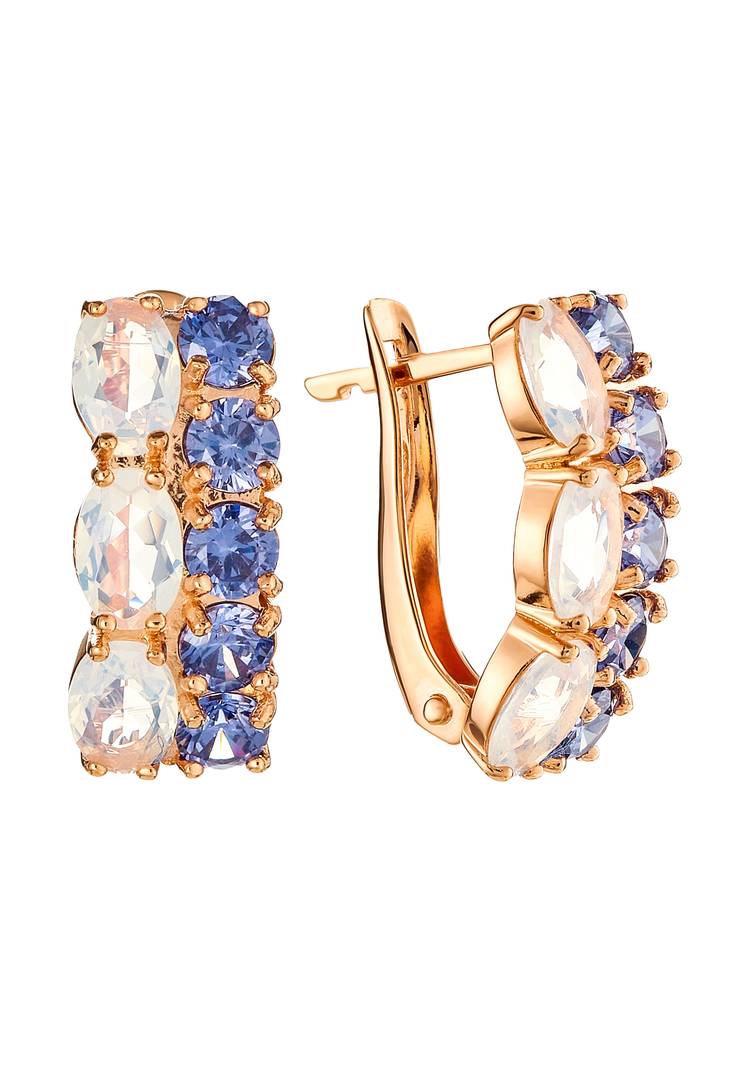 Серьги Мистическая красота шир.  750, рис. 2