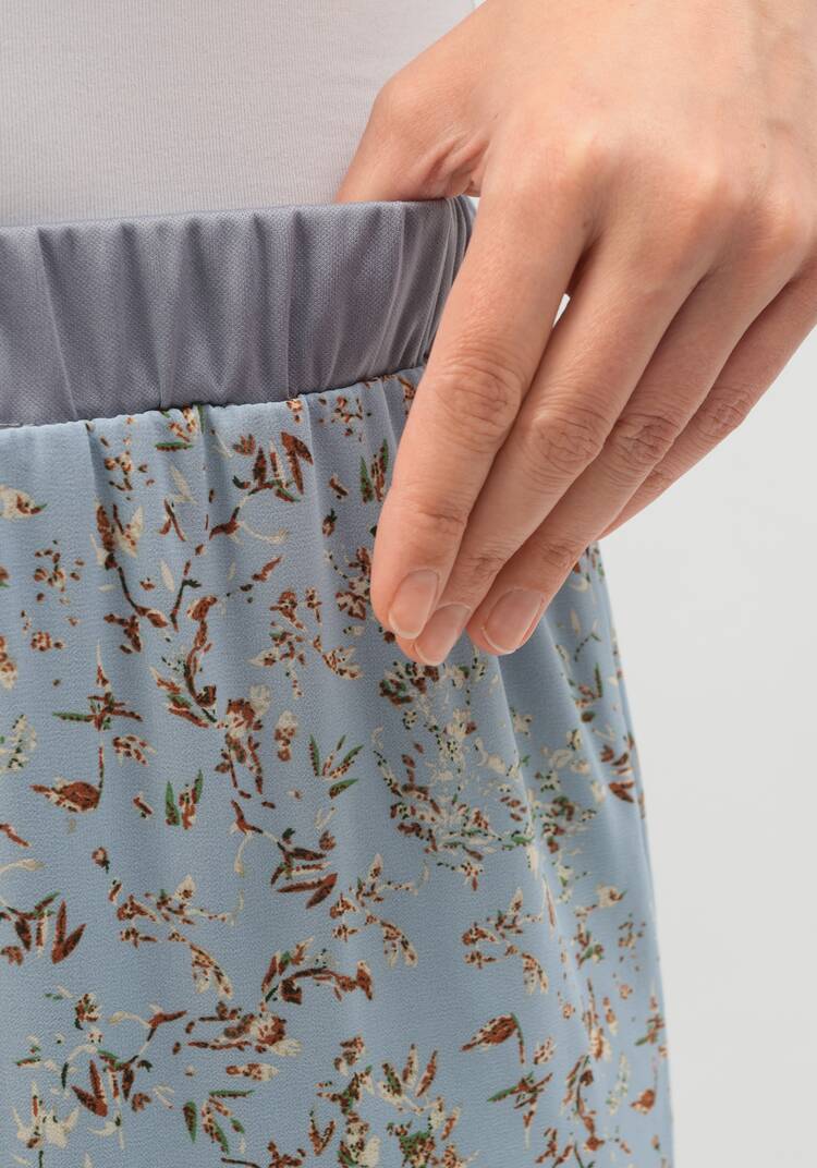 Брюки с резинкой на талии прямые шир.  750, рис. 37