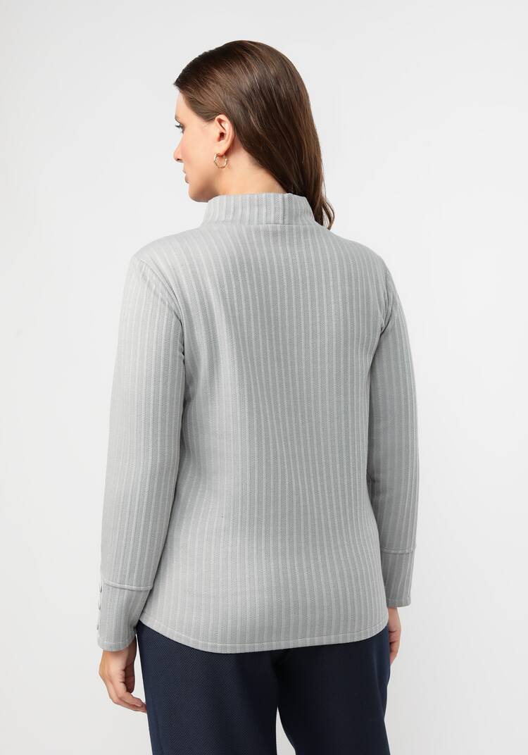 Водолазка с декором на рукавах шир.  750, рис. 15