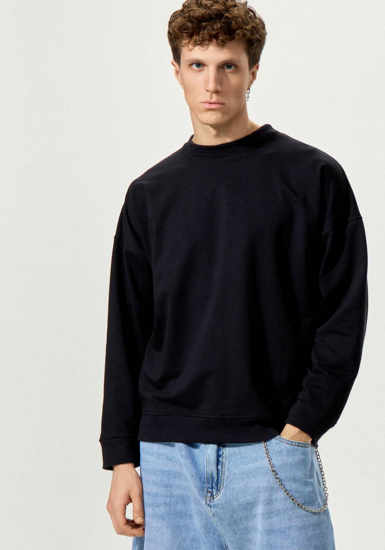 Свитшот мужской из футера шир.  750, рис. 24