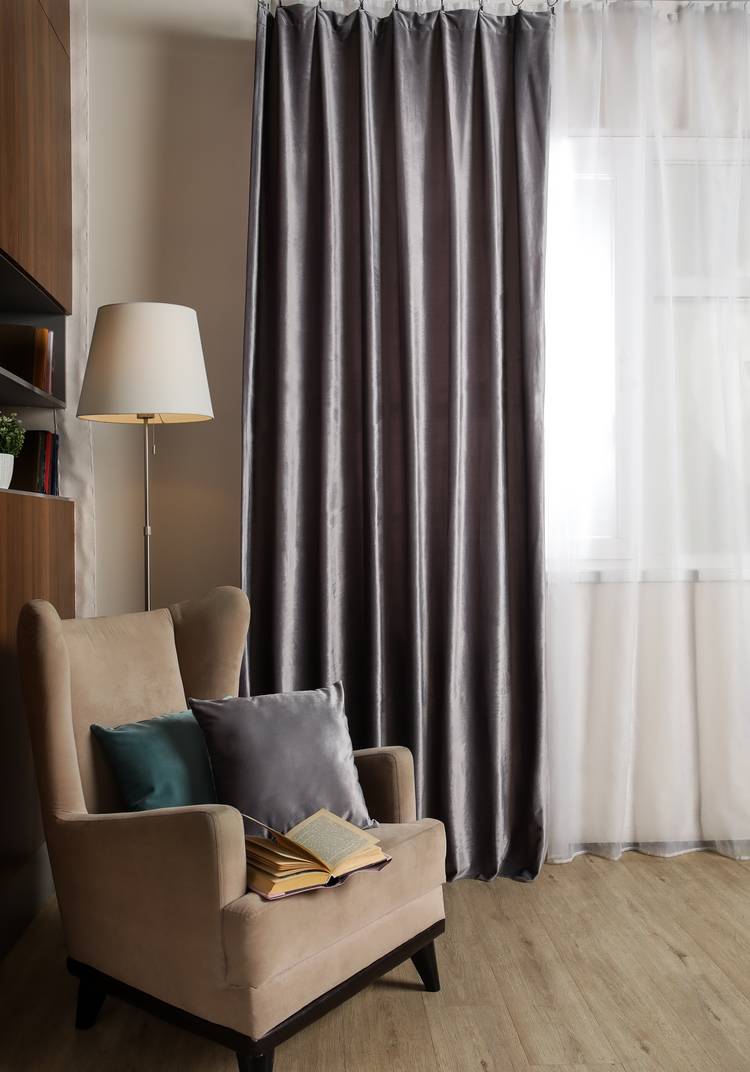 Портьера из велюра Танго шир.  750, рис. 12