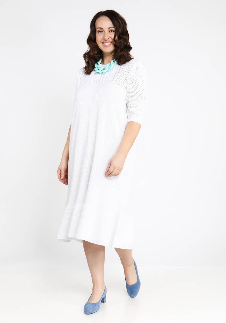 Платье ажурное с воланом по низу шир.  750, рис. 5