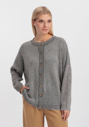 Кардиган со спущенной проймой Элис
