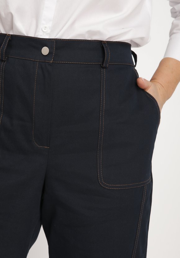 Брюки с вертикальным подрезом шир.  580, рис. 6