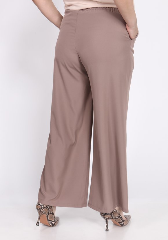 Брюки широкого кроя на резинке шир.  580, рис. 9